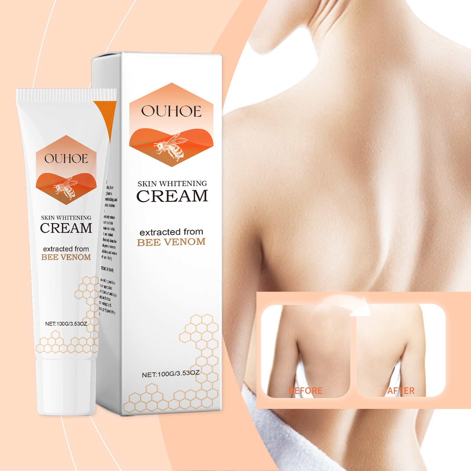 OUHOE  Brightening Cream Moisturizes The Body And Brighens The Skin - 5 - CJ