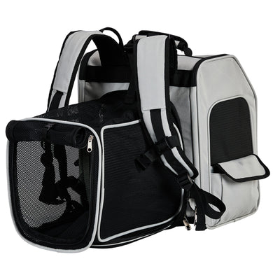Pet Carrier Backpack, Expandable Cat Dog Carrier With Back Extension, Breathable Mesh Travel Backpack For Small Dogs Cats, Soft - Sided Pet Backpack Holds Up To 26 Lbs - 5 - CJ