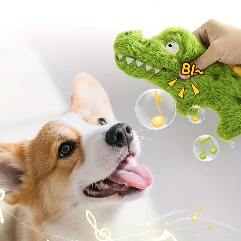 Squeaky Toys For Dogs - Dog Toys Plush, Funny Stuffed Enrichment For Poodle Bulldog Senior Home Indoor Travel Camping Enhance Playful Moments During Indoor Outdoor Activities - 4 - CJ