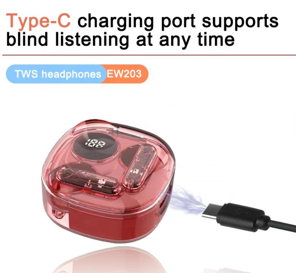 Digital 5.3 Apro 138 Transparent Earbuds