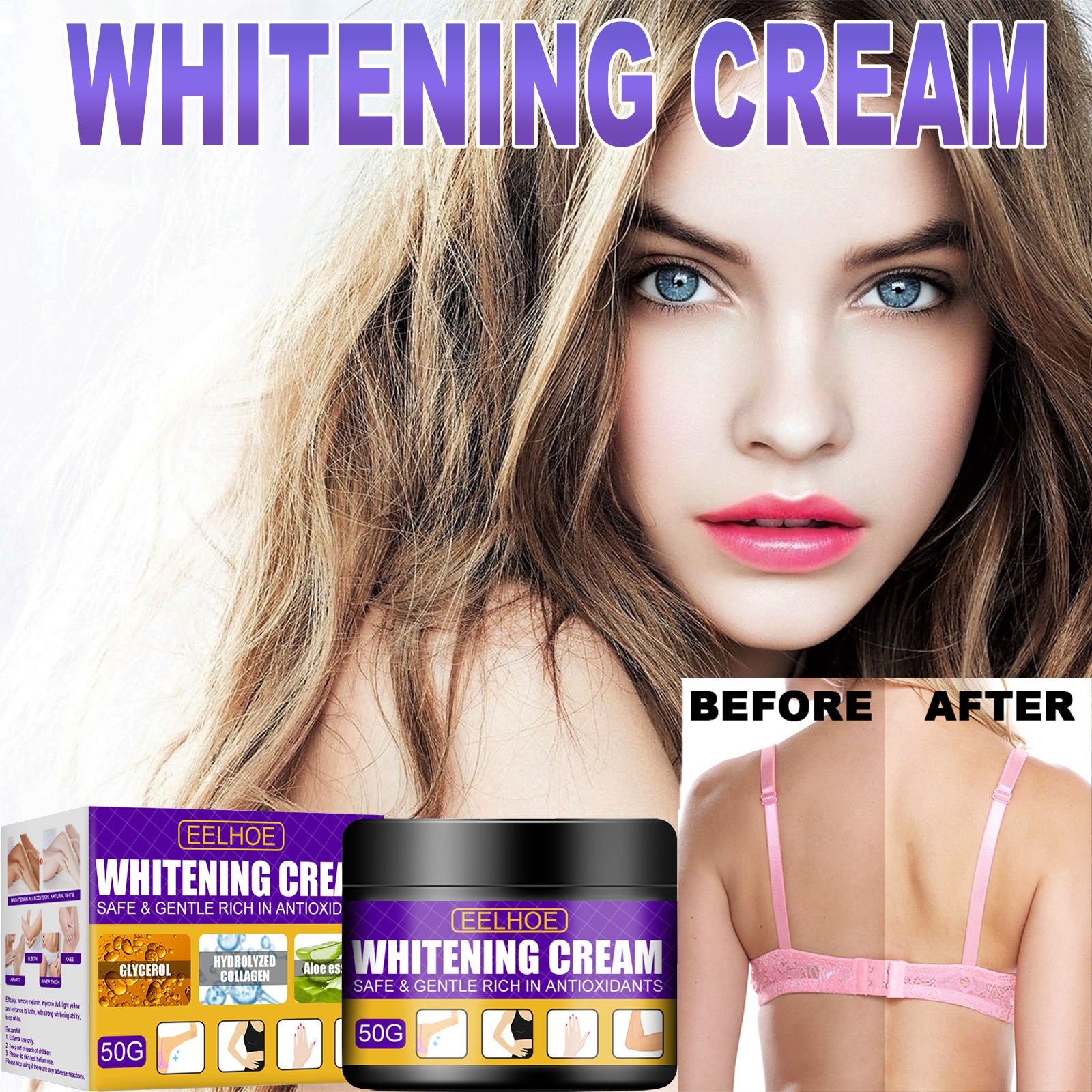 Brightening And Brightening Skin Color Fading Melanin Moisturizing Cream - 0 - CJ