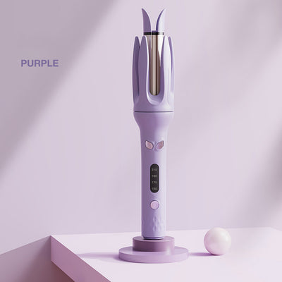 Spin And Curl, Automatic Hair Curling Iron For Healthy & Shiny, Effortless Curls & Waves, 28mm Barrel Hair Curler With 4 Temperature - adjusting Mode, Preset Temperature Settings For Each Hair Texture, - 5 - CJ