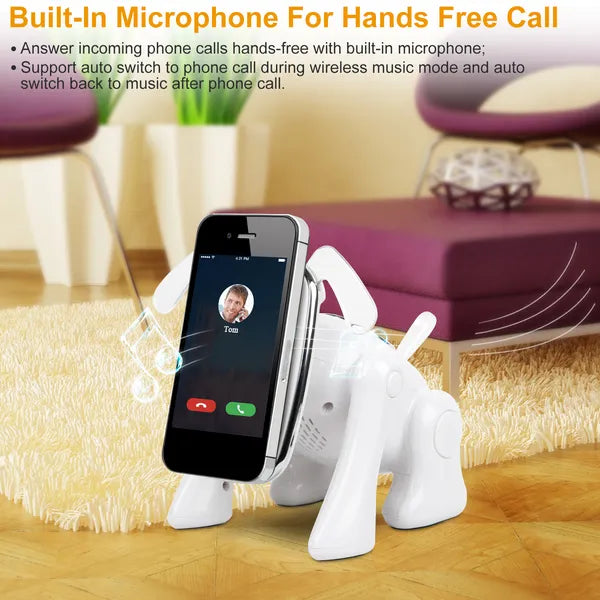 Puppy Dog Wireless Speaker Portable Mini Music Player Stereo Cute Animal Speaker - 5 - CJ