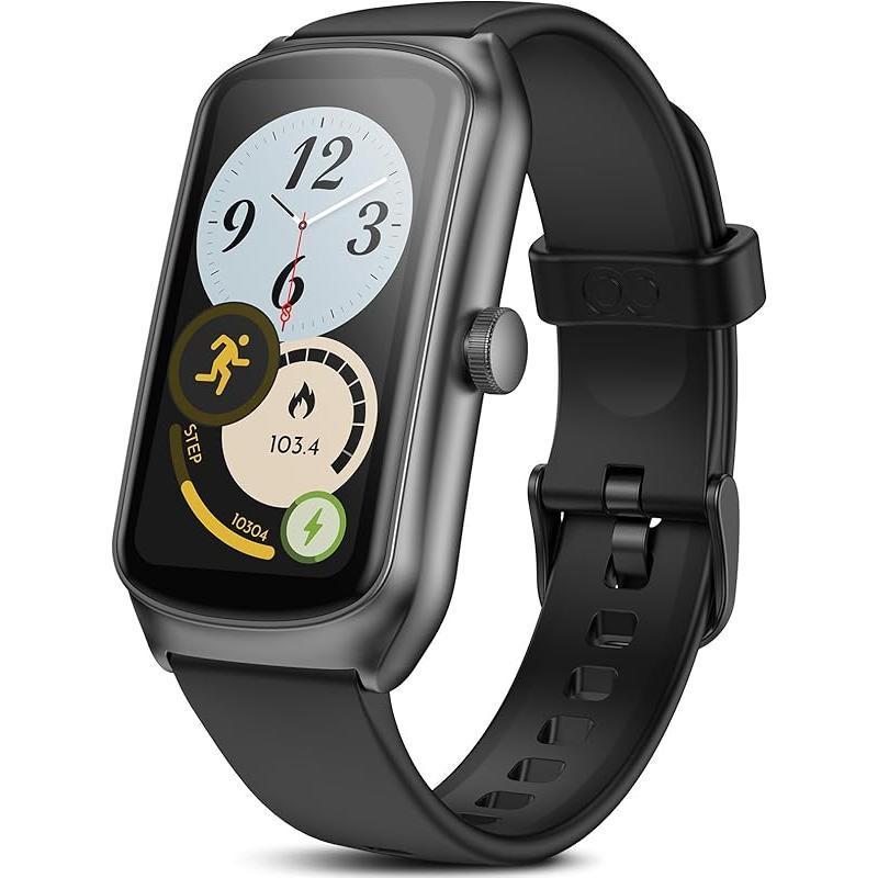AMOLED Unisex Fitness Tracking Smartwatch With Heart Rate, Blood Oxygen And Sleep Monitoring, Waterproof Function, Pedometer, Swimming Health Activity Tracking - 5 - CJ