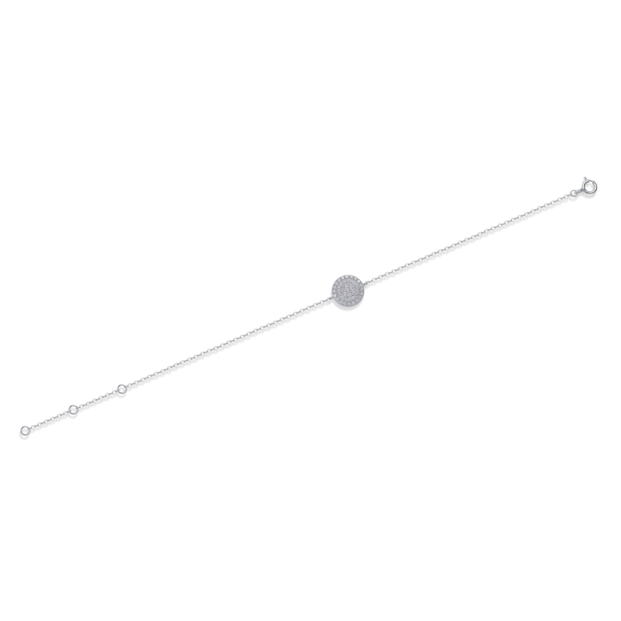 1Luxury Fashion Mossan Diamond S925 Silver Bracelet Prohibit TikTok sales - 5 - CJ