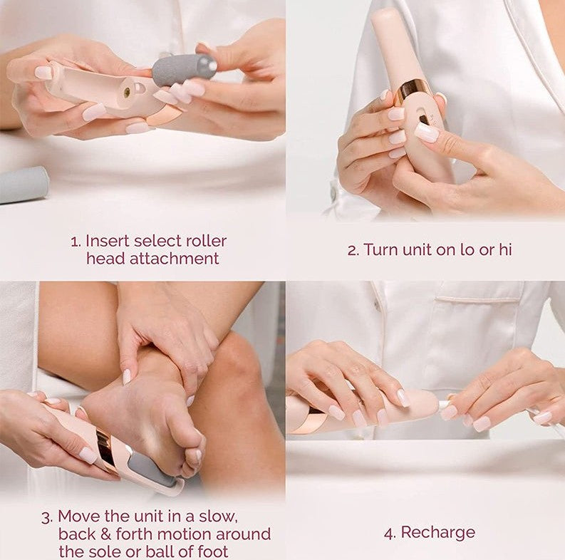 Electric Pedicure Foot File Callus Remover - 5 - CJ