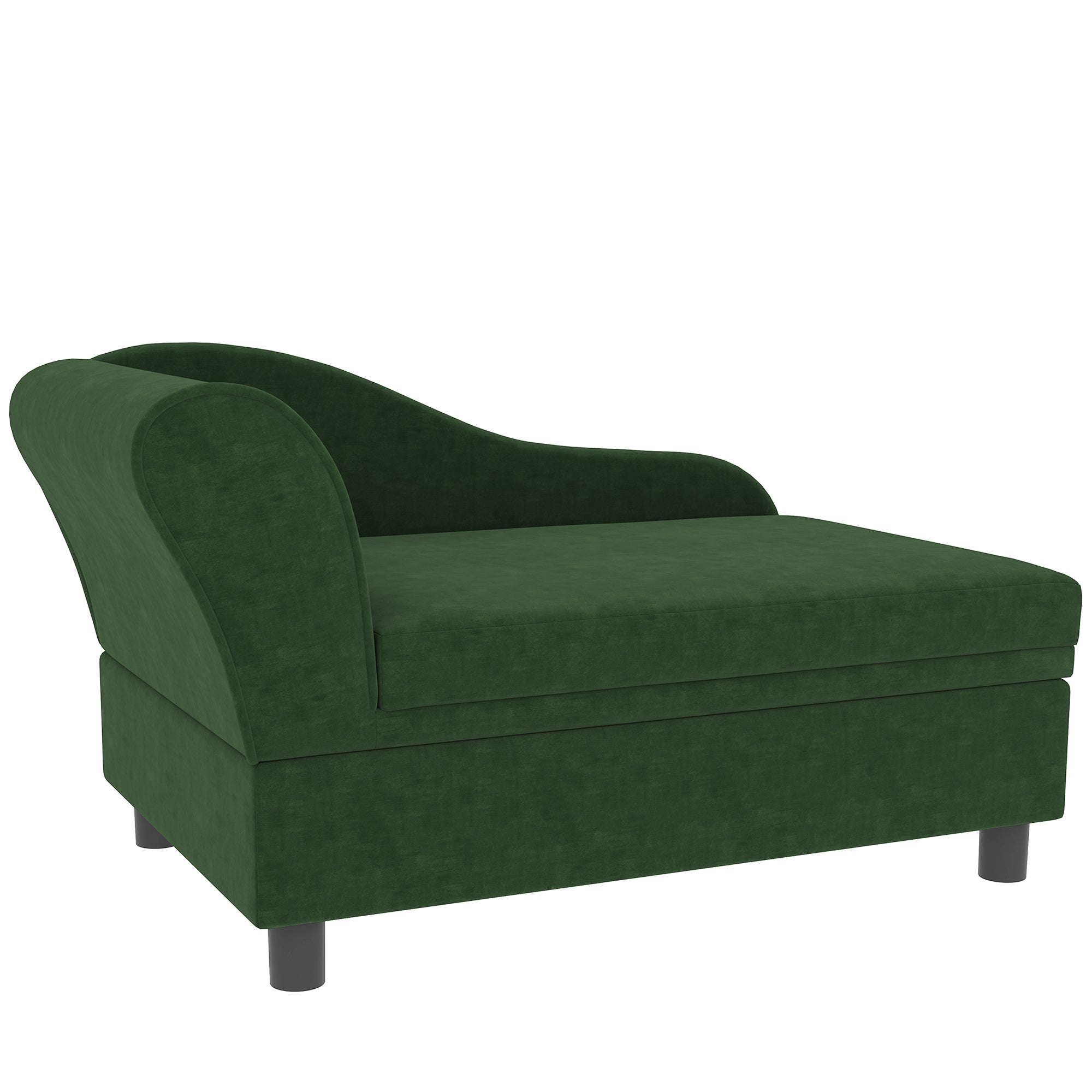 Pet Sofa Bed Couch With Storage, Pet Sofa For Cats And Small Dogs, Green - 5 - CJ