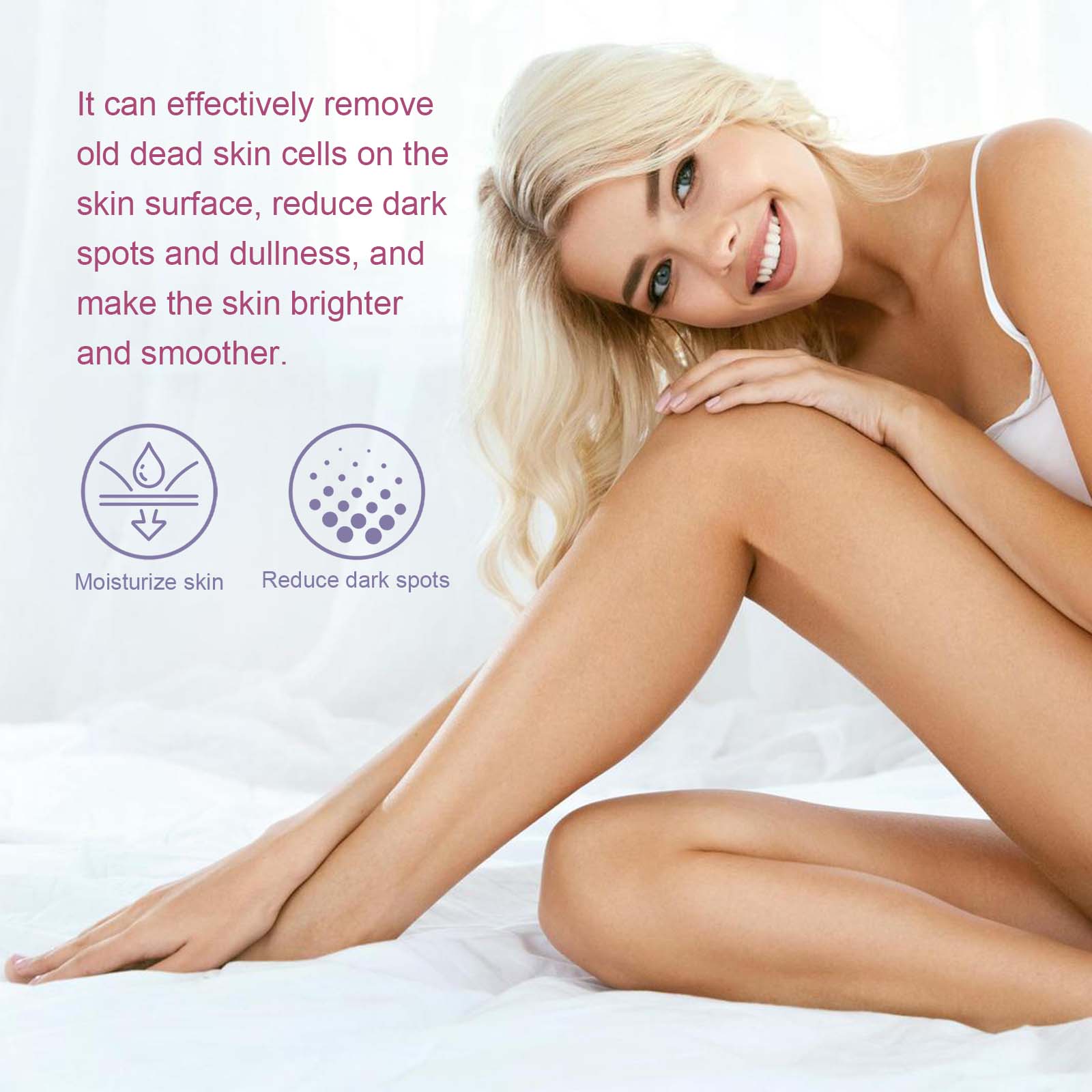 OceAura Blueberry Whipped Scrub, Exfoliating Tender Lighten Body Dull Brightening Skin Scrub - 5 - CJ