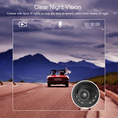 1080P Car DVR Camera Dash Cam Camcorder 90 Degree Angle Loop Recording Night Vison - 5 - cjdropshipping