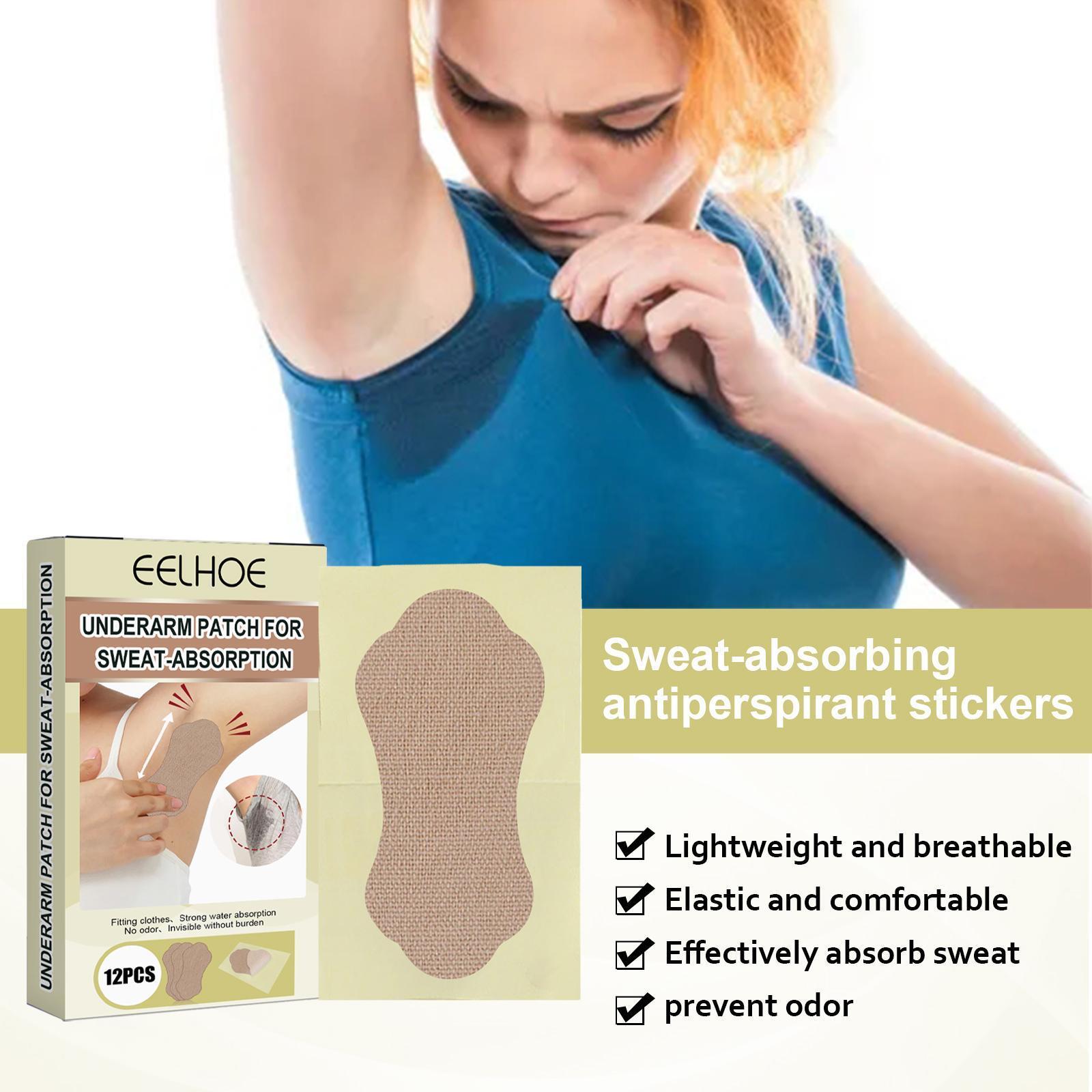 Ilho Underarm Antiperspirant Stick Invisible Long - lasting Anti - sweat And Sweat - absorbing Summer Antiperspirant Patch - 5 - CJ