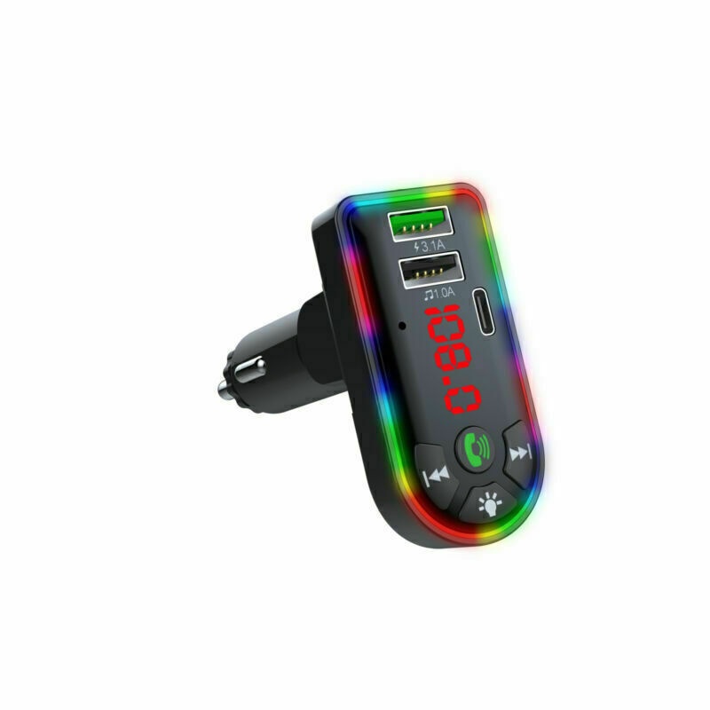 Car Bluetooth 5.0 MP3 Player FM Transmitter Radio 3.1A Fast Charger Adapter Lots