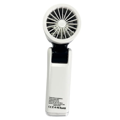 Violent Ice Cooling Fan Handheld Portable Fan Rechargeable Speed Ice Cooling Handheld Small Fan High Speed Folding Neck Type Fan - 5 - CJ