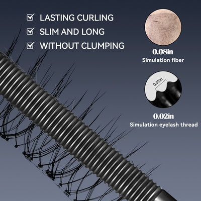 Waterproof Thick Curl Long Not Smudge Masc Mascara - 0 - CJ