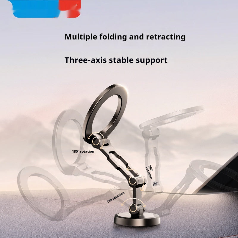 Car Magnetic Foldable Metal On - board Bracket - 0 - CJ