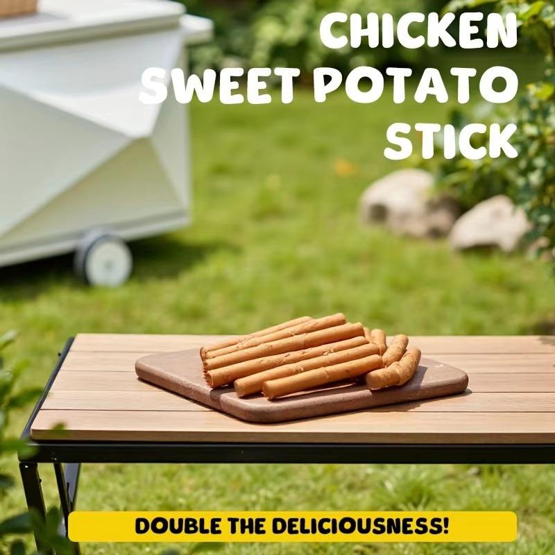 Pet - shaped Chik Chicken Wrapped In Rawhide Chewy Natural Meat Snack For Dogs Suitable For All Sizes. - 5 - CJ
