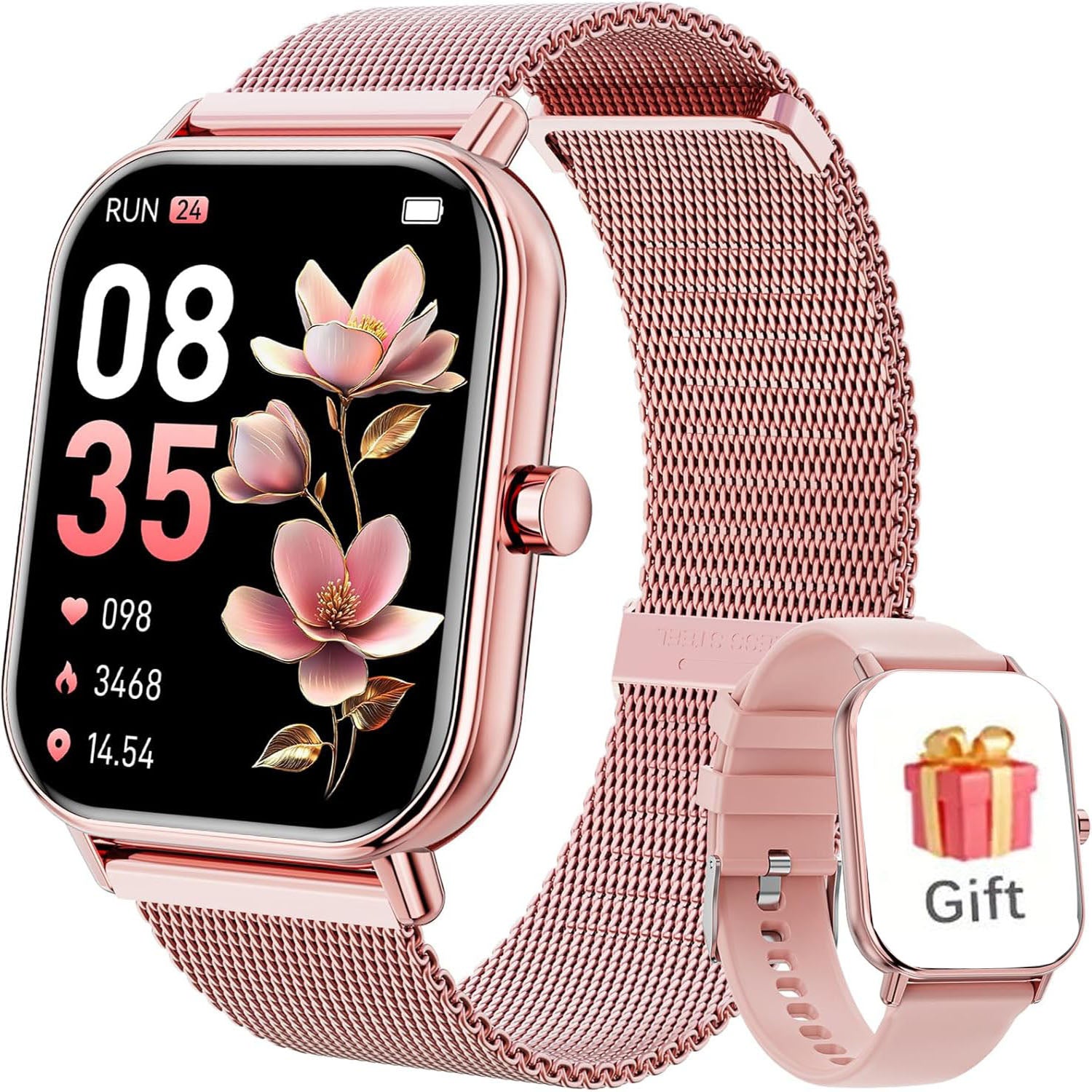 New Smartwatches Now On Sale, Featuring Message Alerts, Call Answering, Health Monitoring, Activity Tracking, Notification Reminders, And Fitness Functions. - 5 - CJ