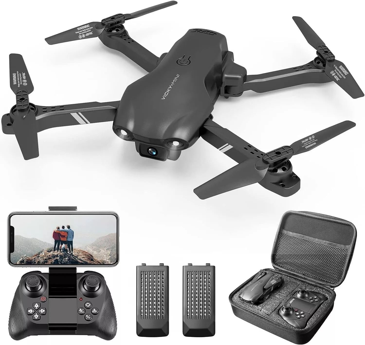 V13 RC Drone 6K HD Dual Camera WiFi FPV Foldable Quadcopter Camera Drone ,2 Battery.Logistics Is Randomly Sent By UPS,USPS,FEDEX - 5 - CJ