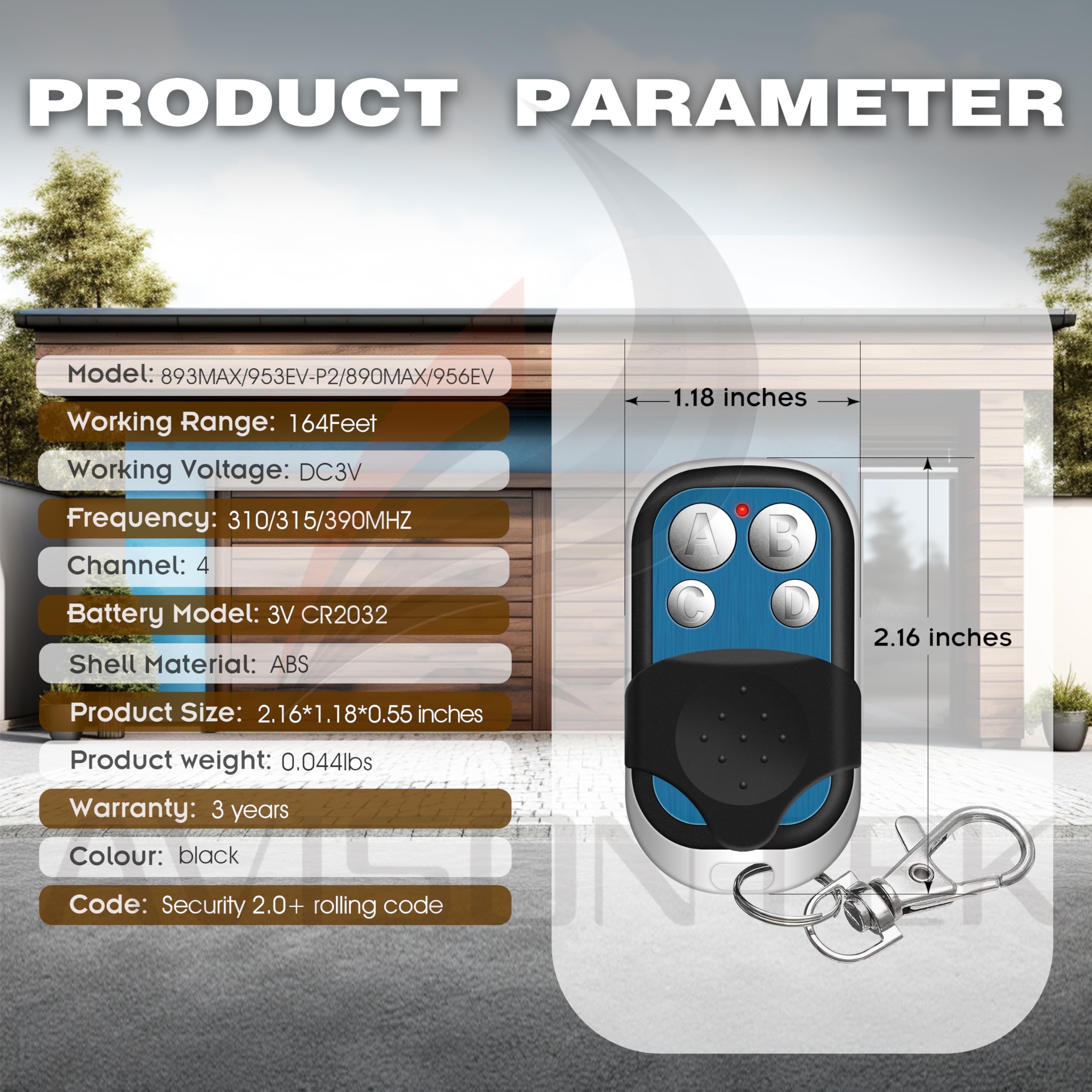 4 Car Remote Controls - 5 - cjdropshipping