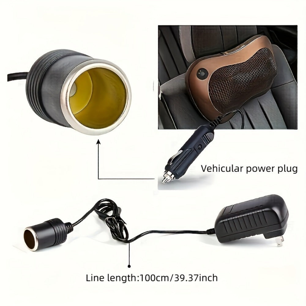 AC To DC Converter 12V 2A 24W Car Cigarette Lighter Socket 110-240V To 12V AC To DC Power Adapter