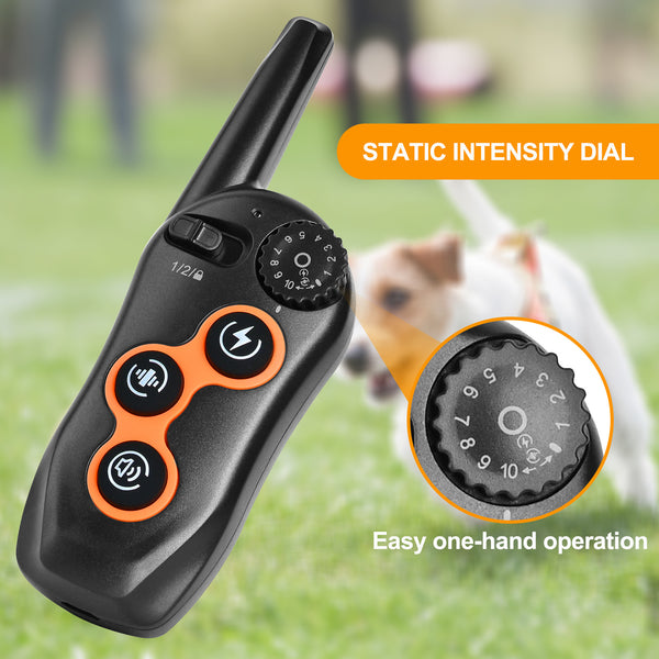 Dog Trainer Electronic Collar 600 M Remote Control Training Bark Stopper Waterproof - 0 - CJ