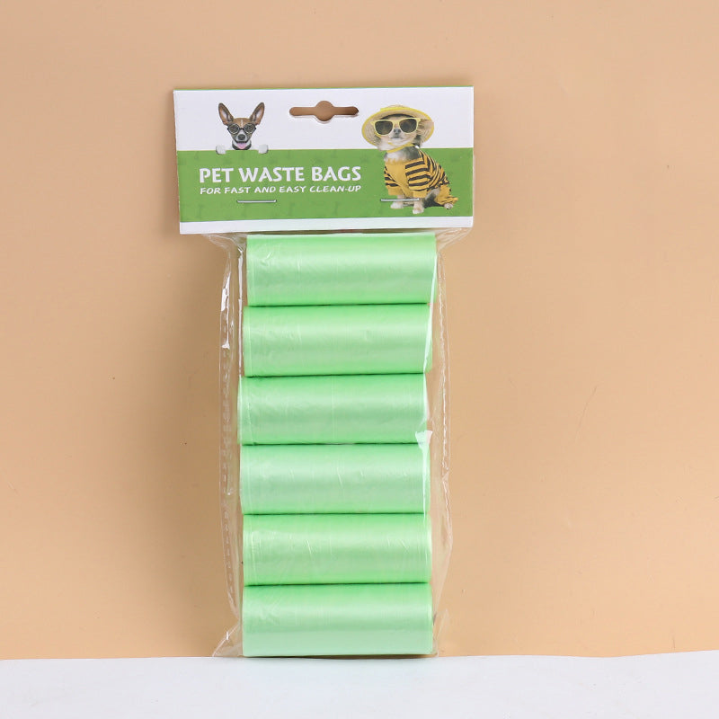 Automatic Portable Toilet When Pets Go Out - 0 - CJ - Green poop bag - Six juan - CJJJCWGY00369 - Green poop bag - Six juan