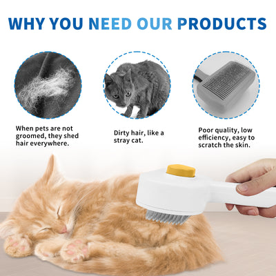 Efficient Universal Pet Hair Removal Comb, Gently Smoothing Out The Tangled Hair Of Your Beloved Pet, Carefully Caring For Every Gentle Touch - 5 - CJ