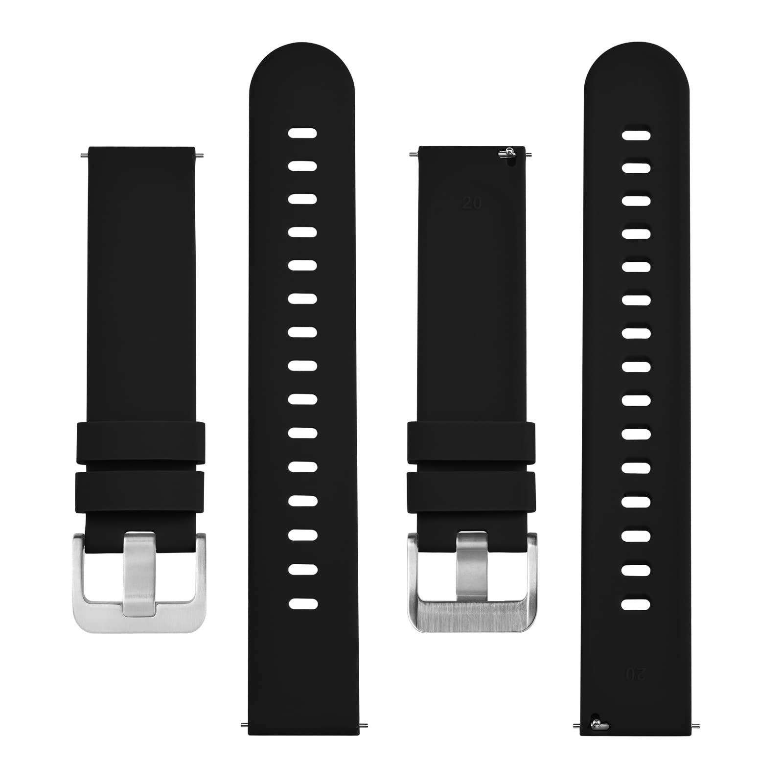 Smartwatch Accessories,Silicone Watch Bands, Slim Watch Straps With Quick Release, 22mm - 5 - CJ