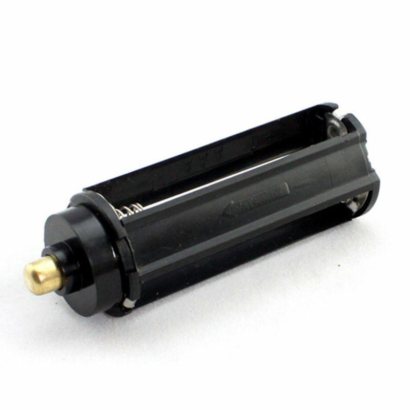 10pc 3 AAA Battery Holder Case Cylindrical Case Plastic For Flashlight Round Circular - 5 - CJ
