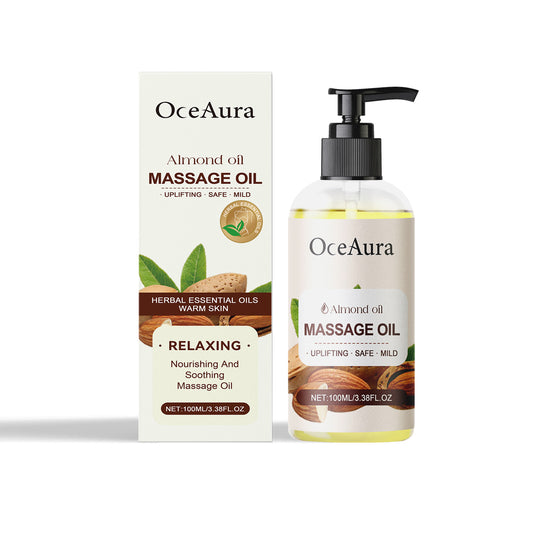 OceAura Almond Body Essential Oil Hydrating And Moisturizing Body Moisturizing Massage Essential Oil - 5 - CJ