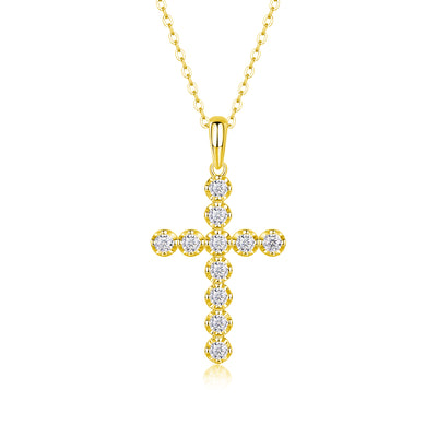 1Entrusted - A Fashionable And Luxurious Diamond Jewelry Pendant Set With Moissanite S925 Sterling Silver Prohibit TikTok sales - 5 - cj