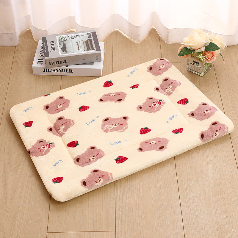 Thick Blanket Pet Bed Warm Sleeping Mat For Pets - 0 - CJ