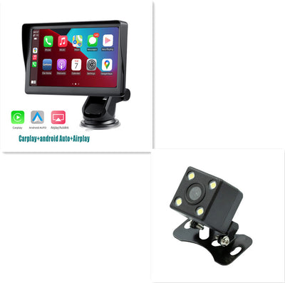 7 IPS Car Smart Screen Wireless Carplay Auto Mobile Phone Projection Screen Navigation - 0 - CJ - 7inch Carplay set - CJCZ172103504DW