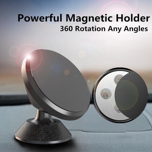 Universal Magnetic Car Phone Holder Stand In Car Magnet Air Vent Mount Cell Mobile Phone Support Smartphone - 0 - CJ