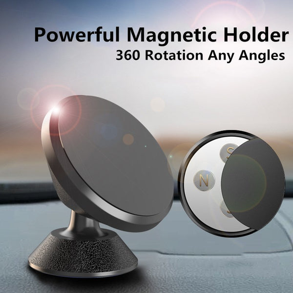 Universal Magnetic Car Phone Holder Stand In Car Magnet Air Vent Mount Cell Mobile Phone Support Smartphone - 0 - CJ