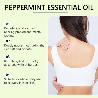 Wiyun Multi - Functional Massage Essential Oil, Moisturizes And Moisturizes The Skin With Delicate Moisturizing And Brightening Mint Cooling Body Oil - 5 - CJ