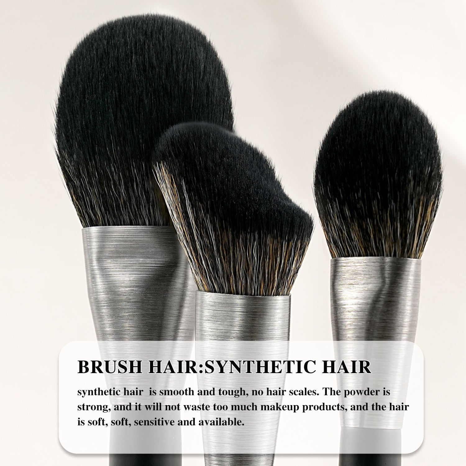 High - quality Makeup Brushes With Wooden Handles, Premium Natural 10pcs Makeup Brushes. - 5 - CJ