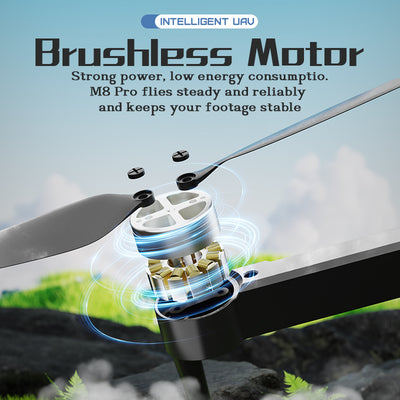 M8 Pro Drone Quadcopter Remote Control Handle Four Axis HD 6K Photography UAV Altitude Fixation Helicopter Toys - 5 - CJ