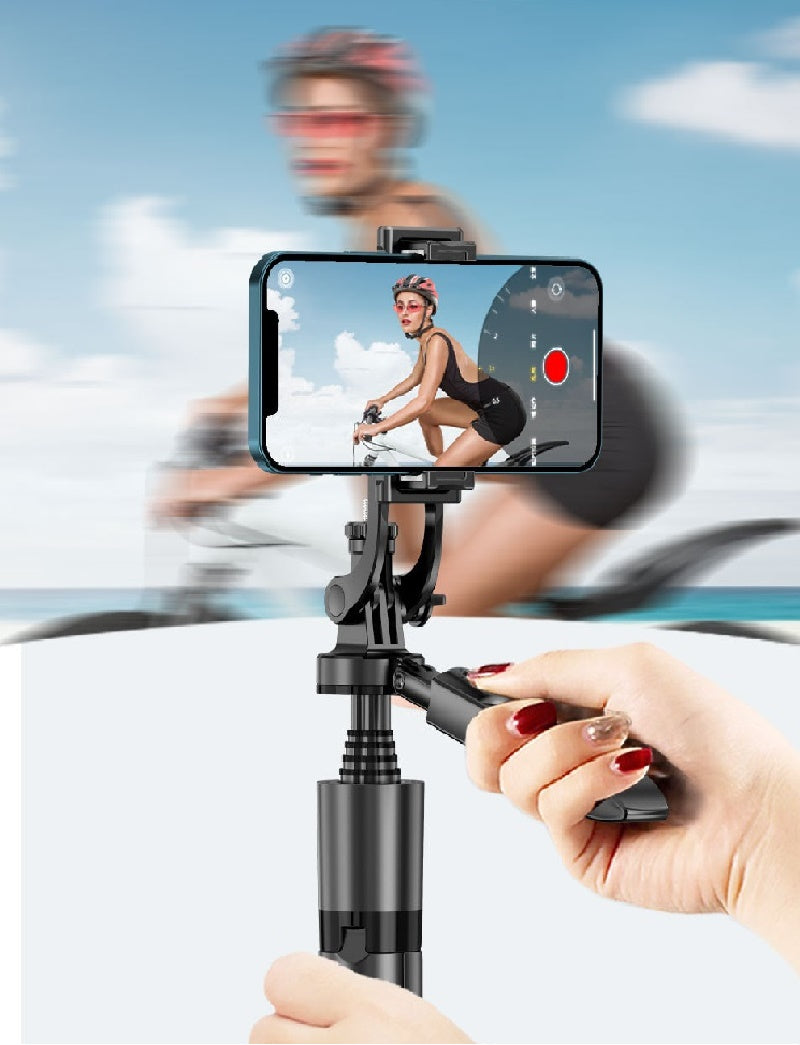 360 Auto Face Tracking Gimbal AI Smart Gimbal Face Tracking Auto Phone Holder For Smartphone Video Vlog Live Stabilizer Tripod - 4 - CJ
