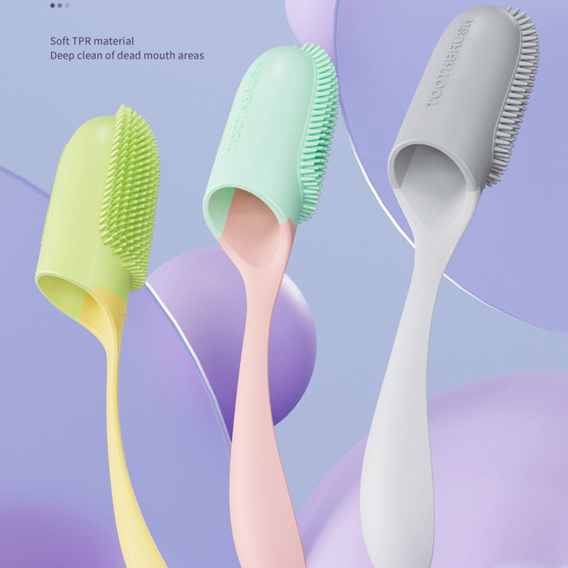 Dog Tooth Cleaning Brush Care Finger Wrap Cat Dog Oral Cleaning Toothbrush Tool Silicone Dog Cat Finger Toothbrush Supplies Pet Products - 5 - CJ - 3Pcs - CJGY1757445 - 3Pcs