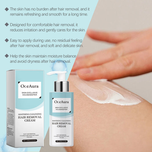 OceAura Gentle Treatment Hair Removal Cream Armpit Leg Armpit Leg Hair All Body Hair Removal Treatment Spray - 5 - CJ