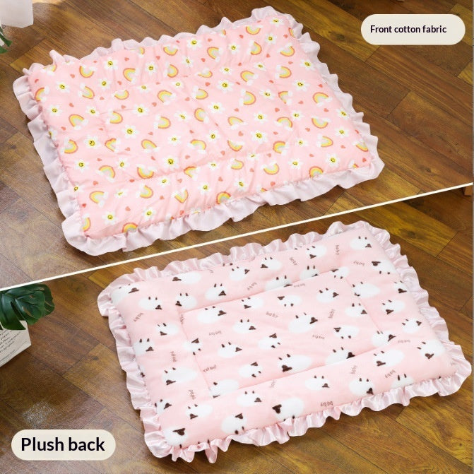 Thick Blanket Pet Bed Warm Sleeping Mat For Pets - 0 - CJ