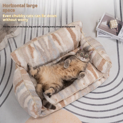 Pet Sofa Fully Removable And Washable Doghouse Cathouse - 0 - CJ