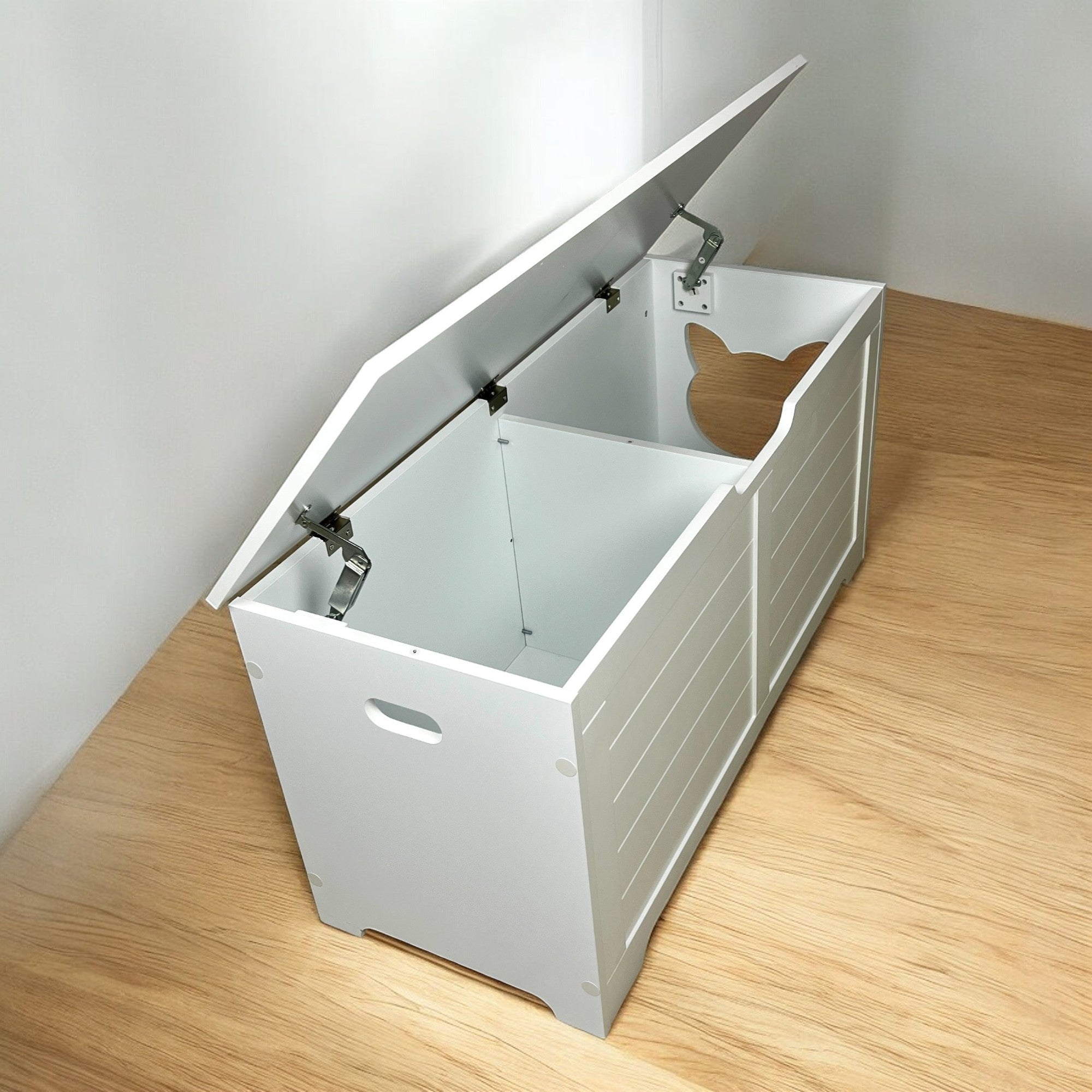 Top Open Litter Box Fence Furniture - 5 - CJ