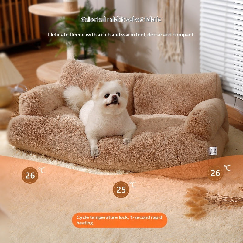 All - season Winter And Fall Pet Bed Thats Warm Removable And Washable - 0 - CJ