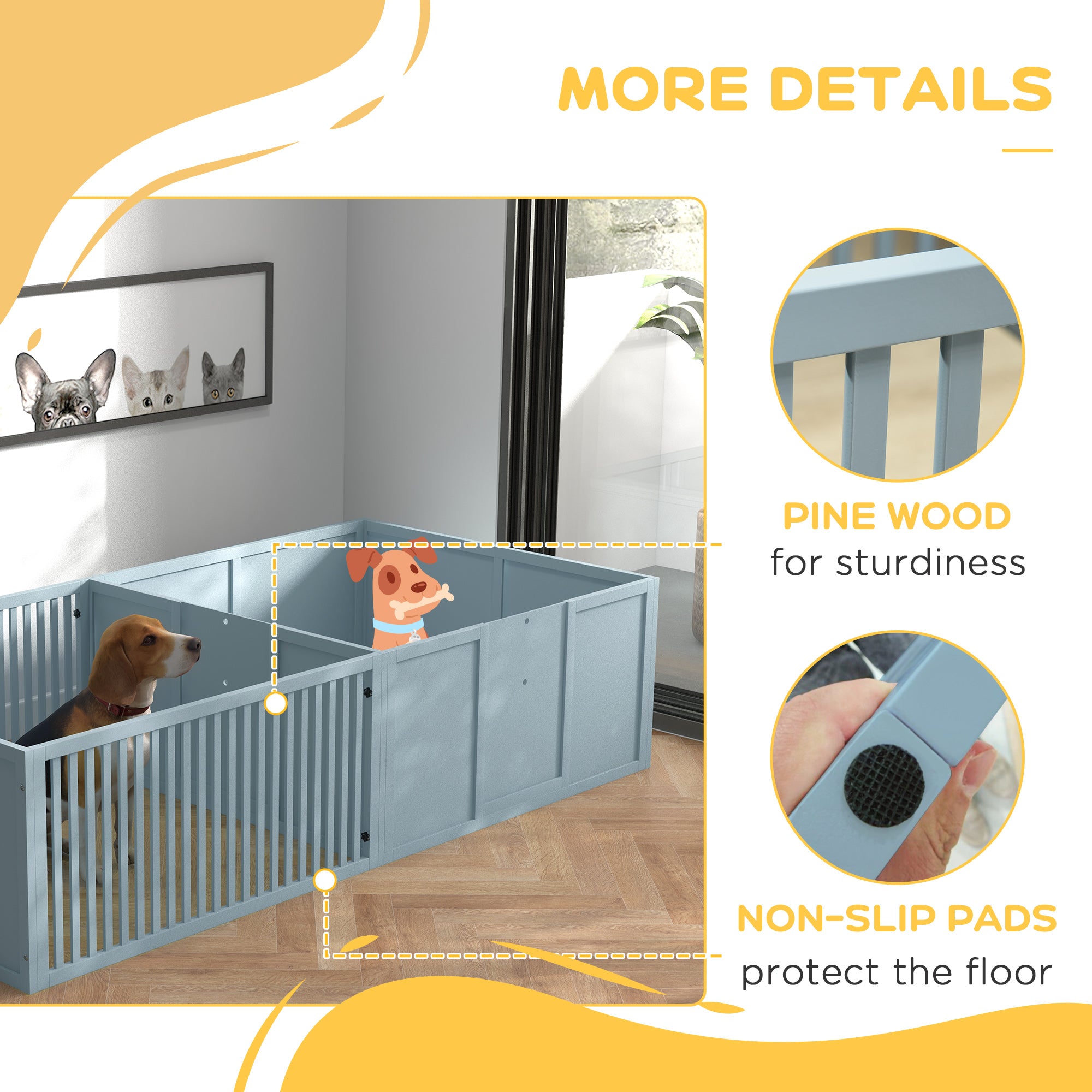 Dog Egg Crates For Mothers, Newborn Puppy Supplies And Essentials Built Comfortably - 5 - CJ
