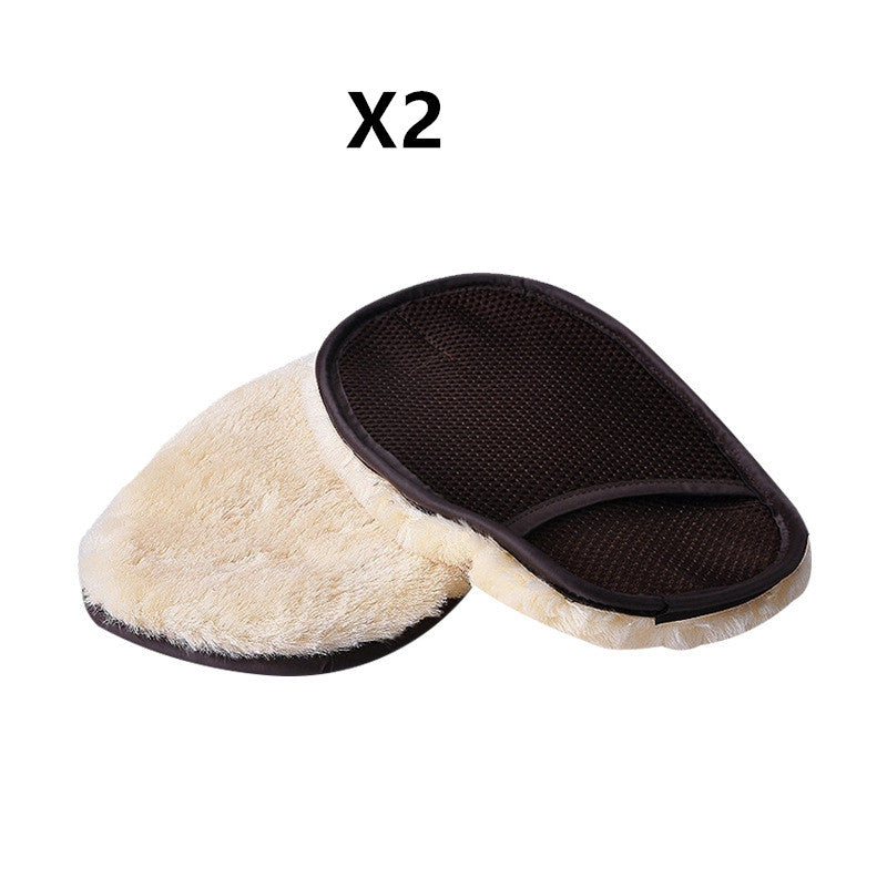 Car type soft hair car wash cleaning gloves car motorcycle car wash car care cleaning tools - 0 - CJ - 2pcs Black1 - CJQCGJQC00024 - 2pcs Black1