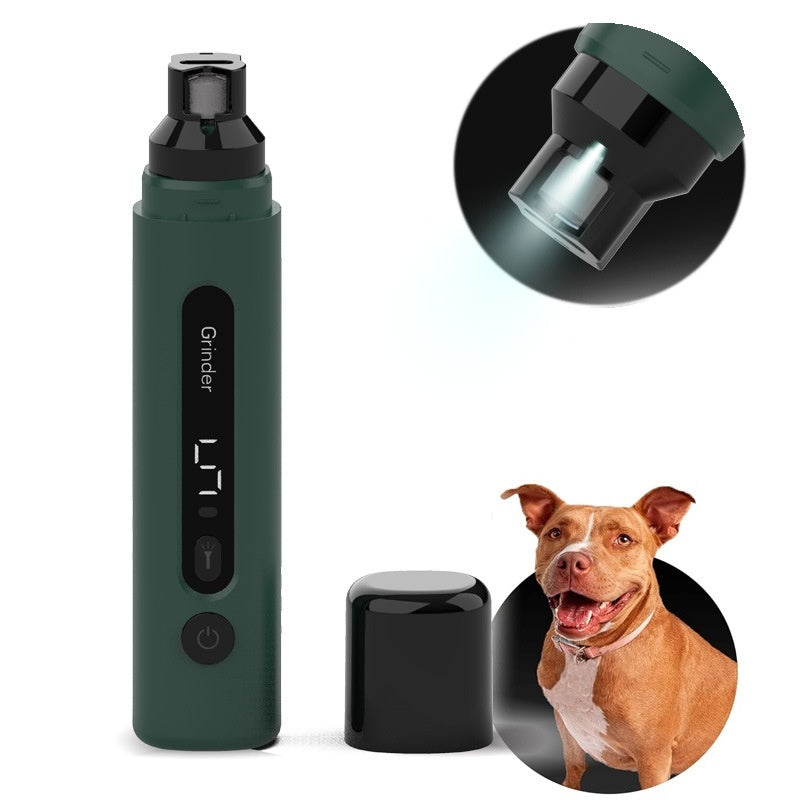 Dog Nail Grinder Electric Pet Nail Trimmers Rechargeable Cat Nail Grinders Super Quiet With 5 - Speed Setting For Small Medium Large Dogs Cats Claw Care Pet Products - 0 - CJ