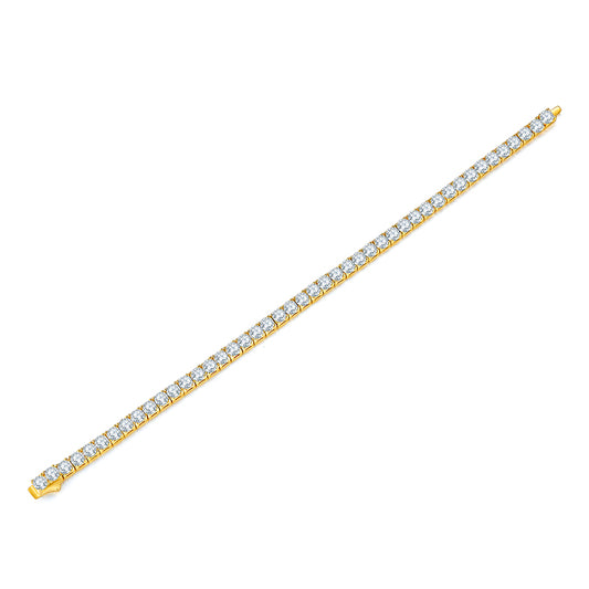 1Unique Luxury Fashion Mosan Diamond S925 Silver Bracelet Prohibit TikTok sales - 5 - CJ