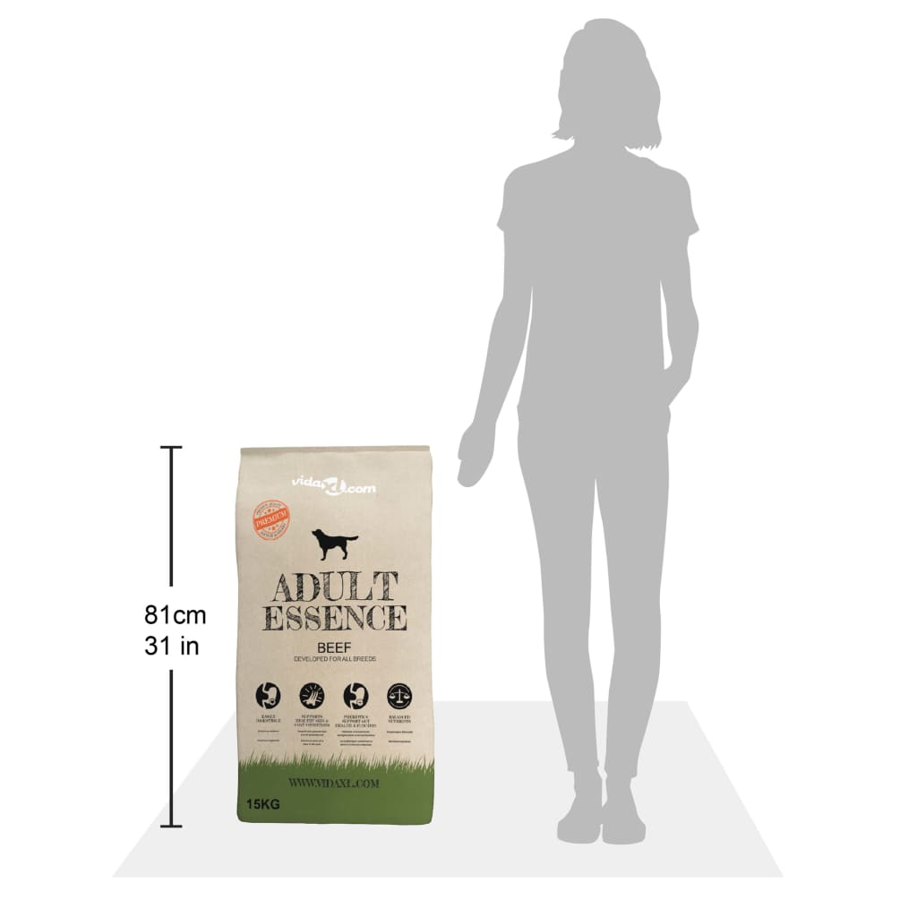 Dry Dog Food Adult Essence Beef - 5 - CJ