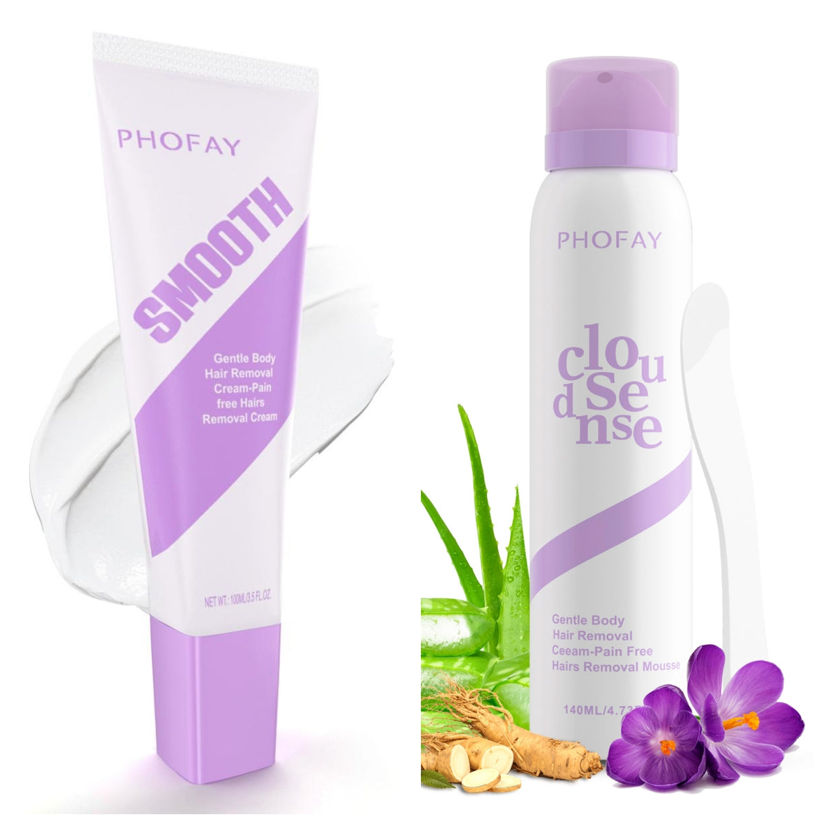 PHOFAY PAIN FREE HAIRS REMOVAL CREAM - 4 - CJ